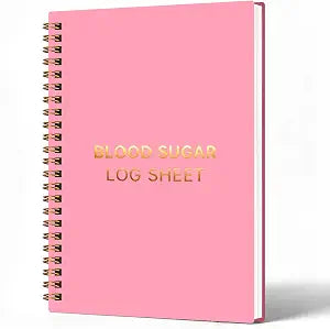 Diabetes Tracker Book with Food List