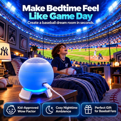 ⚾🏆 Baseball Stadium 5D Projection Light – Transform Any Room Into Game Day
