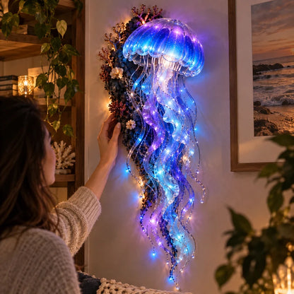 🌊✨ Enchanted Ocean Legends™ Lighted Wall Décor Collection 🐋🧜‍♀️