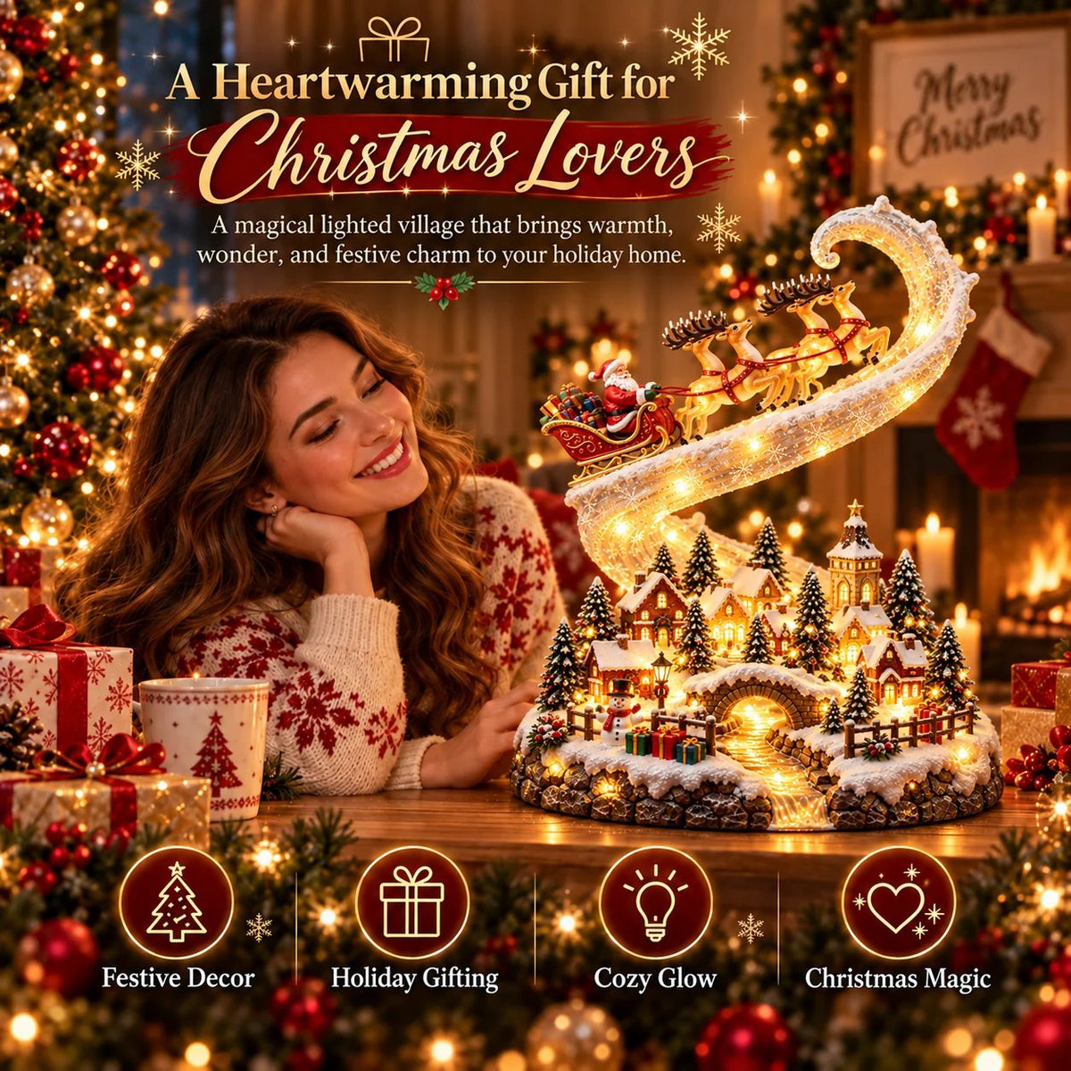 🔥49% OFF—'Enchanted Christmas Glow' Collection